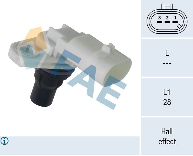 FAE 79347 Sensor, camshaft position