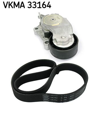 SKF VKMA 33164 V-ribbed belt set