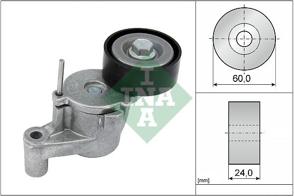 SCHAEFFLER INA 534 0726 10 Belt tensioner, v-ribbed belt