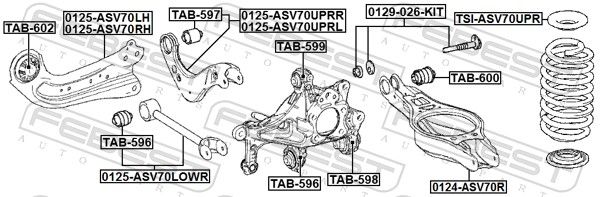 Control/Trailing Arm, wheel suspension-1