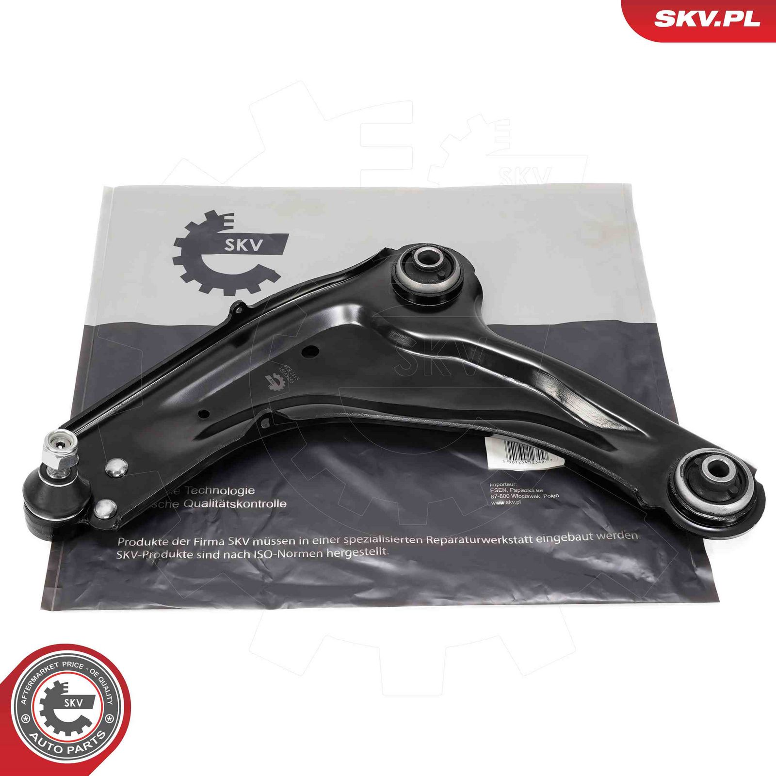 Control/Trailing Arm, wheel suspension