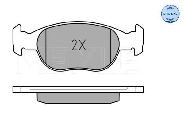 Brake Pad Set, disc brake-1