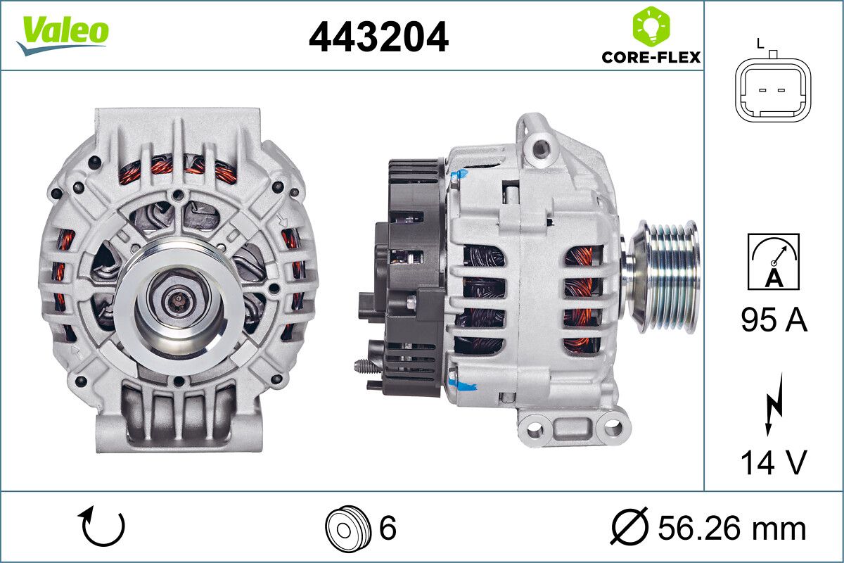 VALEO 443204 Alternator