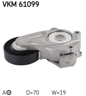 SKF VERTEVO VKM 61099 Belt tensioner, v-ribbed belt