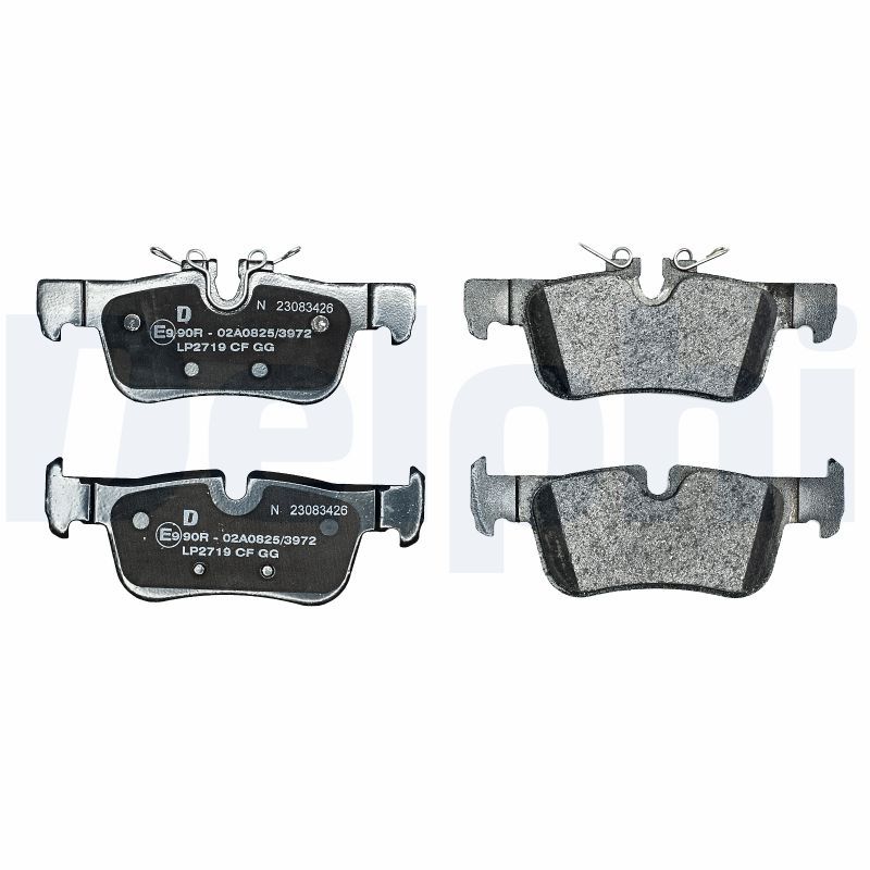 DELPHI LP2719 Brake pad set, disc brake