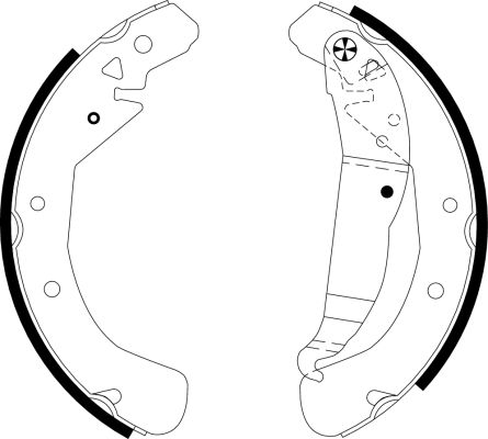Brake Shoe Set-1