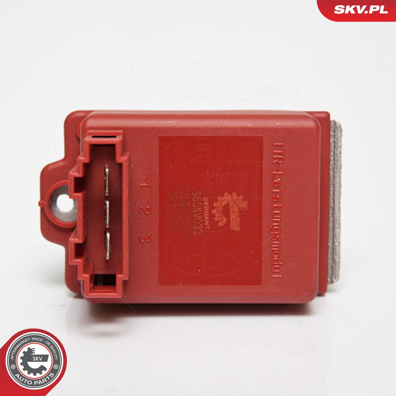 Resistor, interior blower
