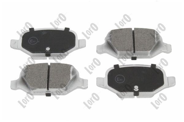 ABAKUS 231-02-117 Stabdžių trinkelių rinkinys, diskinis stabdys