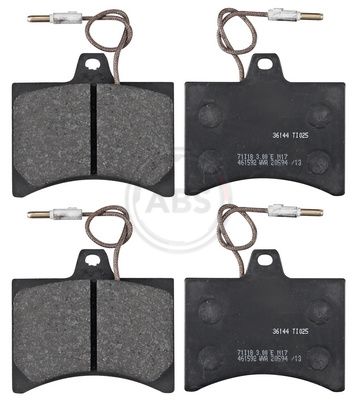 A.B.S. 36144 Brake pad set, disc brake