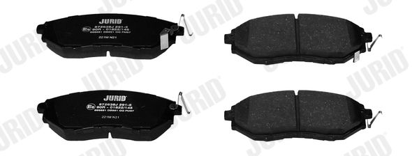 stabdžių trinkelių rinkinys, diskinis stabdys