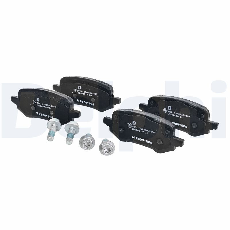 DELPHI LP3649 Brake pad set, disc brake