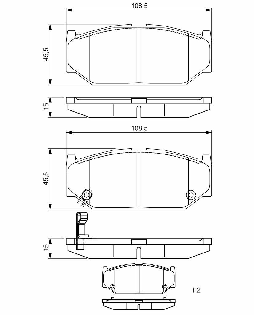 Brake Pad Set, disc brake-5