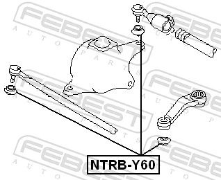 Repair Kit, tie rod end-1