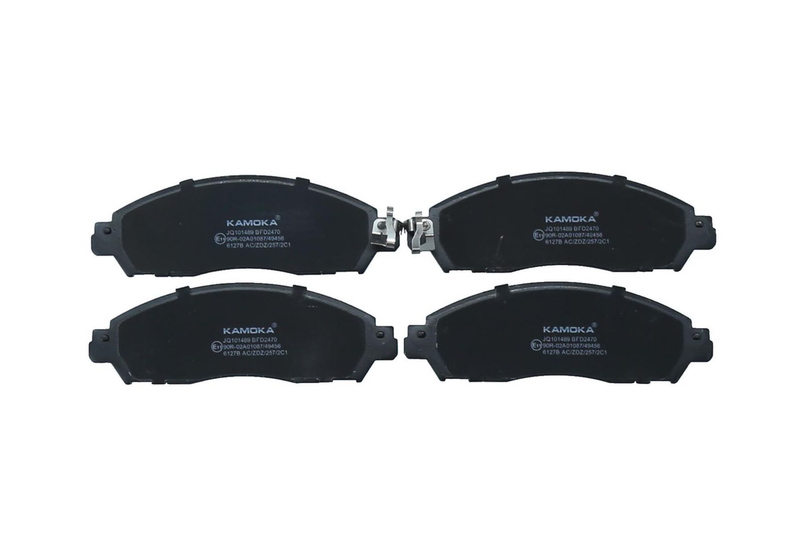 KAMOKA JQ101489 Brake pad set, disc brake