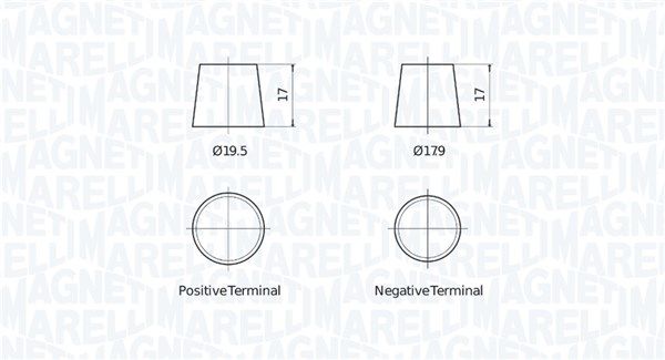 MAGNETI MARELLI 069050450006 Starter battery