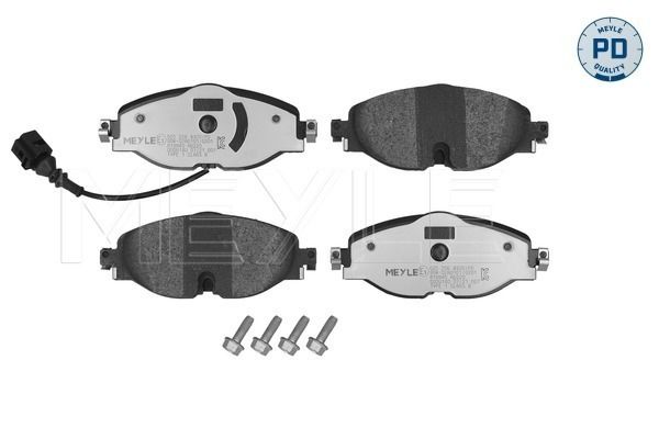 MEYLE 025 256 8320/PD Brake pad set, disc brake