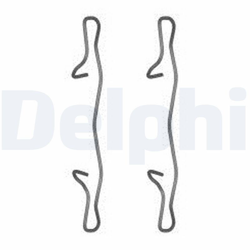 DELPHI LX0571 Accessory kit, disc brake pad