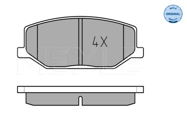 Brake Pad Set, disc brake-1