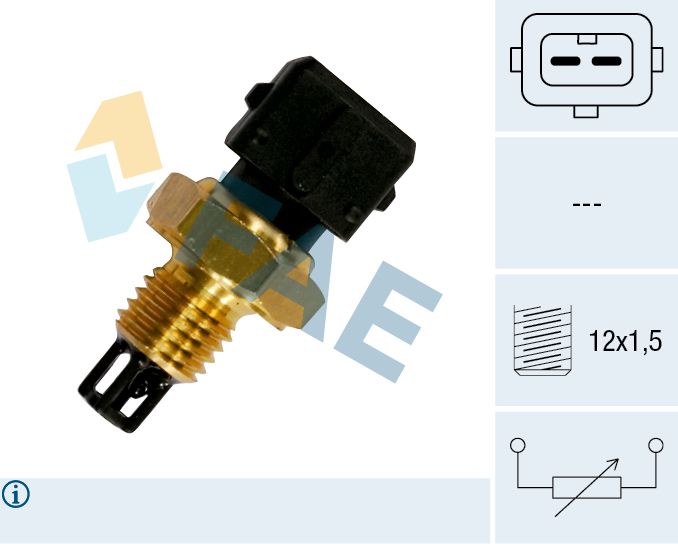 FAE 33160 Sensor, intake air temperature