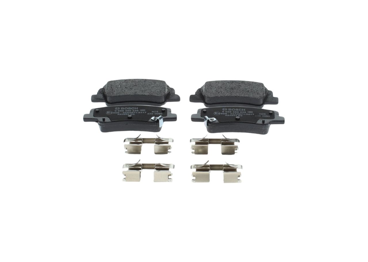BOSCH 0 986 460 236 Brake pad set, disc brake