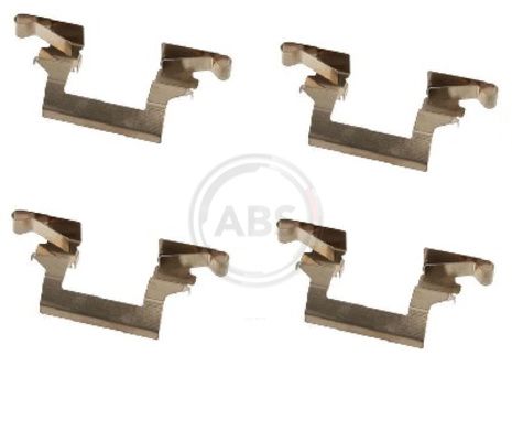 priedų komplektas, diskinių stabdžių trinkelės