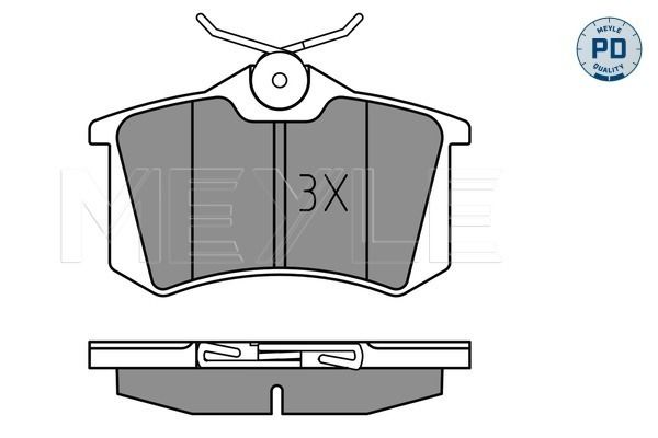 stabdžių trinkelių rinkinys, diskinis stabdys-2