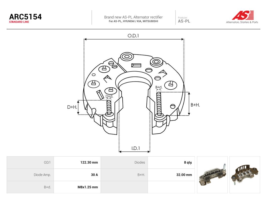 Rectifier, alternator-2