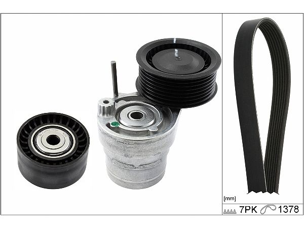 SCHAEFFLER INA 529 0313 10 V-ribbed belt set