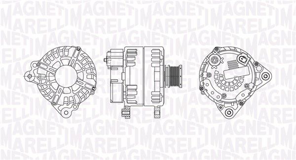 MAGNETI MARELLI 063737664210 Alternator