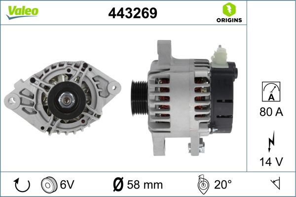 VALEO 443269 Alternator
