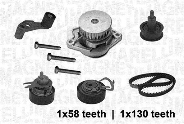 MAGNETI MARELLI 341403680001 Water pump & timing belt kit