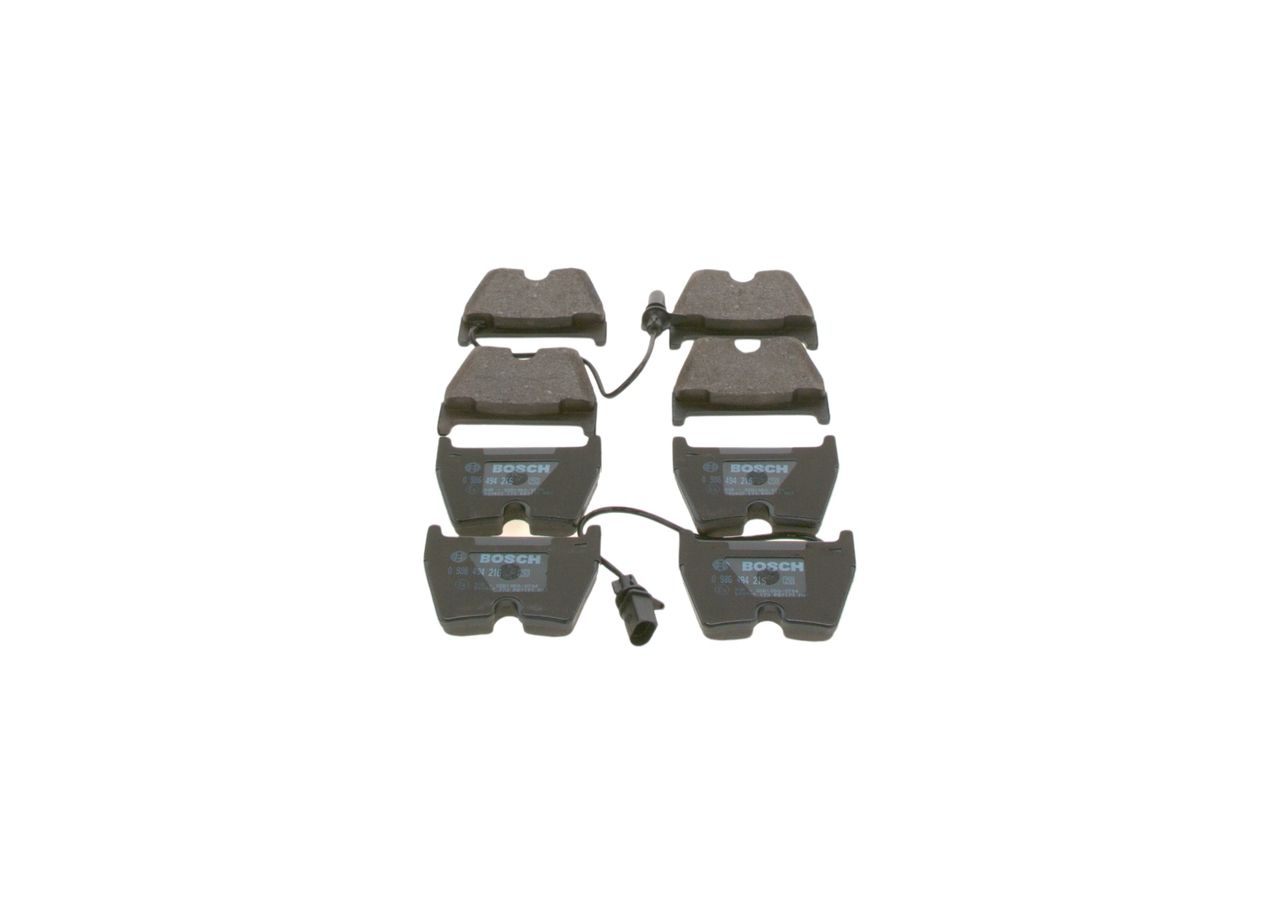 BOSCH 0 986 494 216 Brake pad set, disc brake