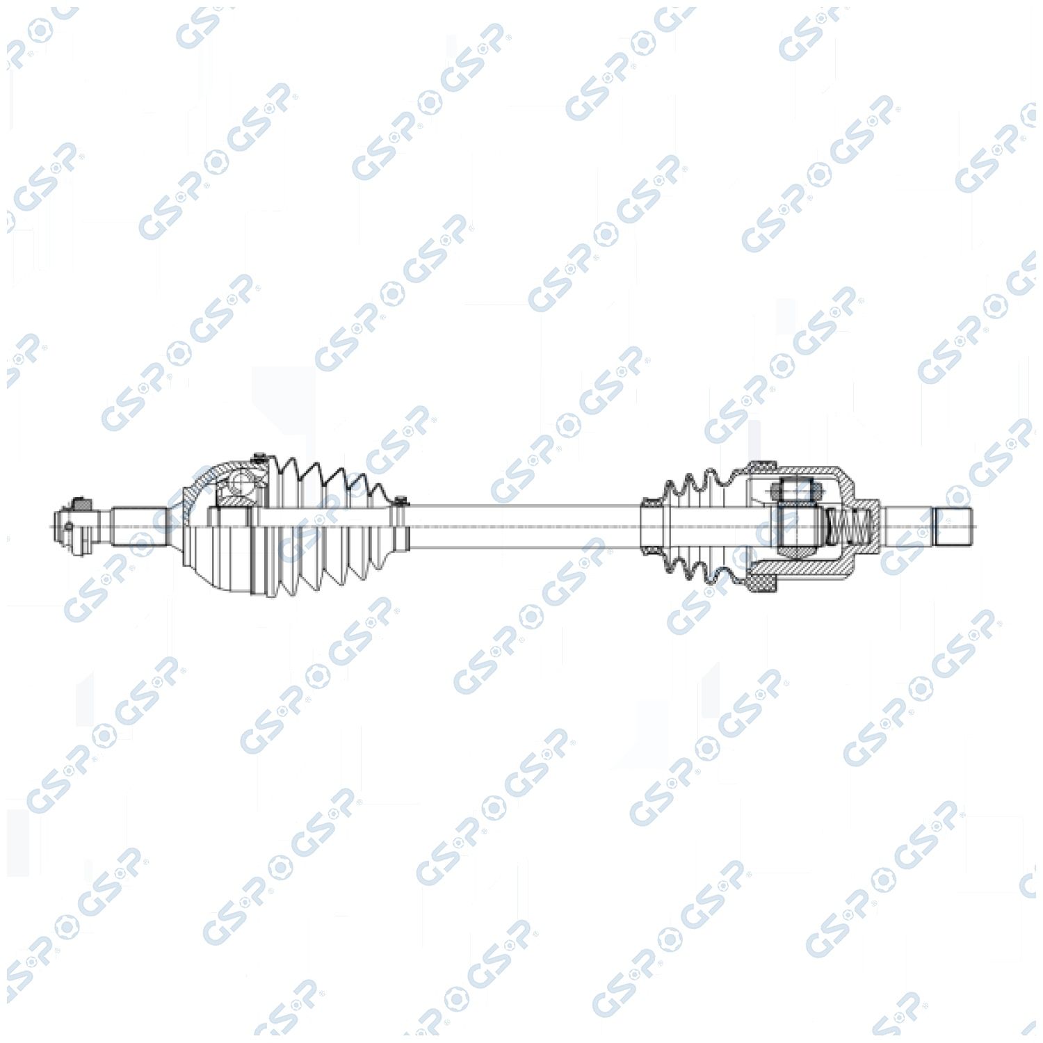 GSP 210343OL Drive shaft