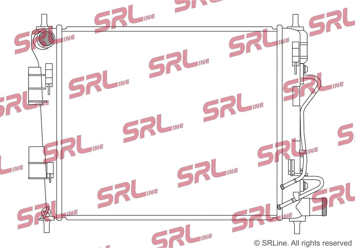 Radiator, engine cooling