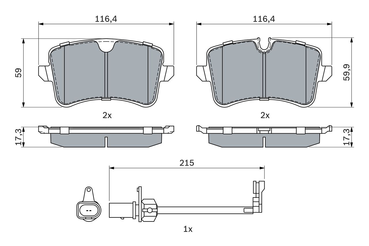 Brake Pad Set, disc brake-6