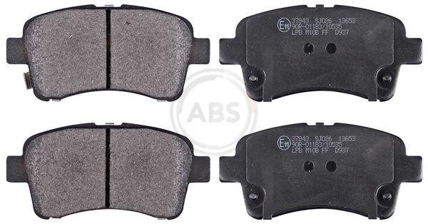 A.B.S. 37843 Brake pad set, disc brake