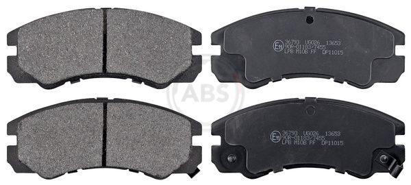 A.B.S. 36793 Brake pad set, disc brake