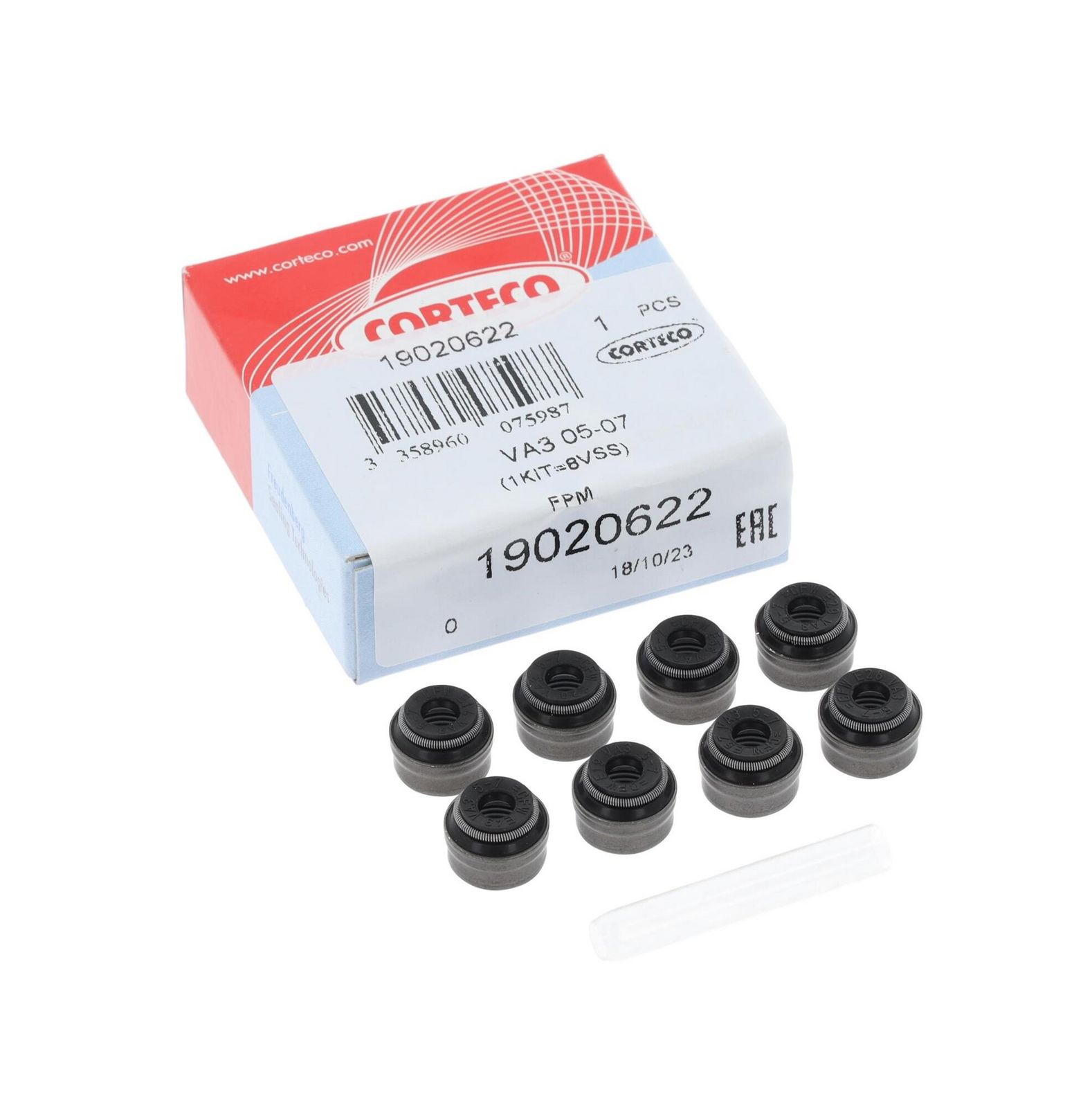 CORTECO 19020622 Seal set, valve stem