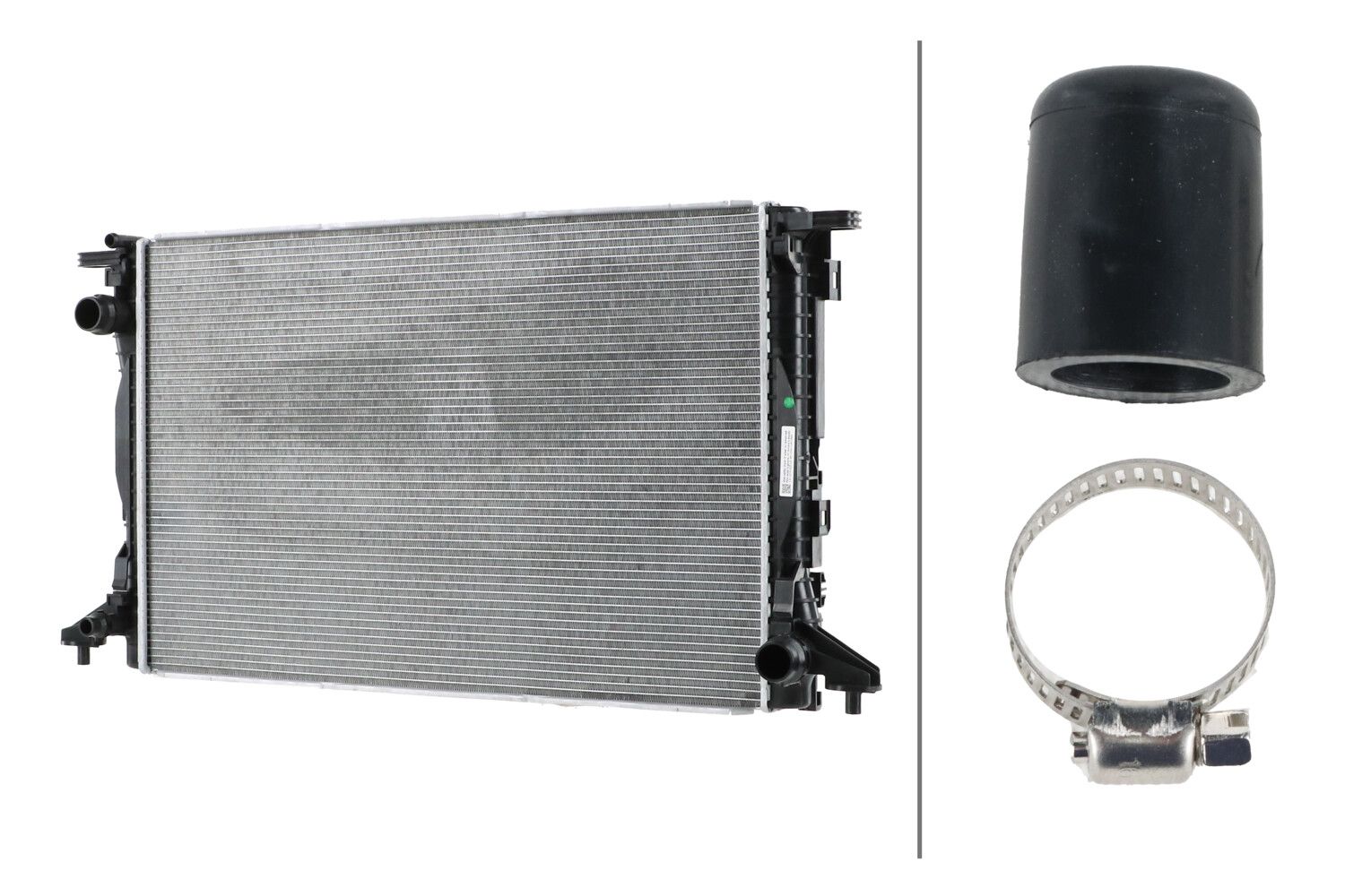 HELLA 8MK 366 303-221 Radiator, engine cooling