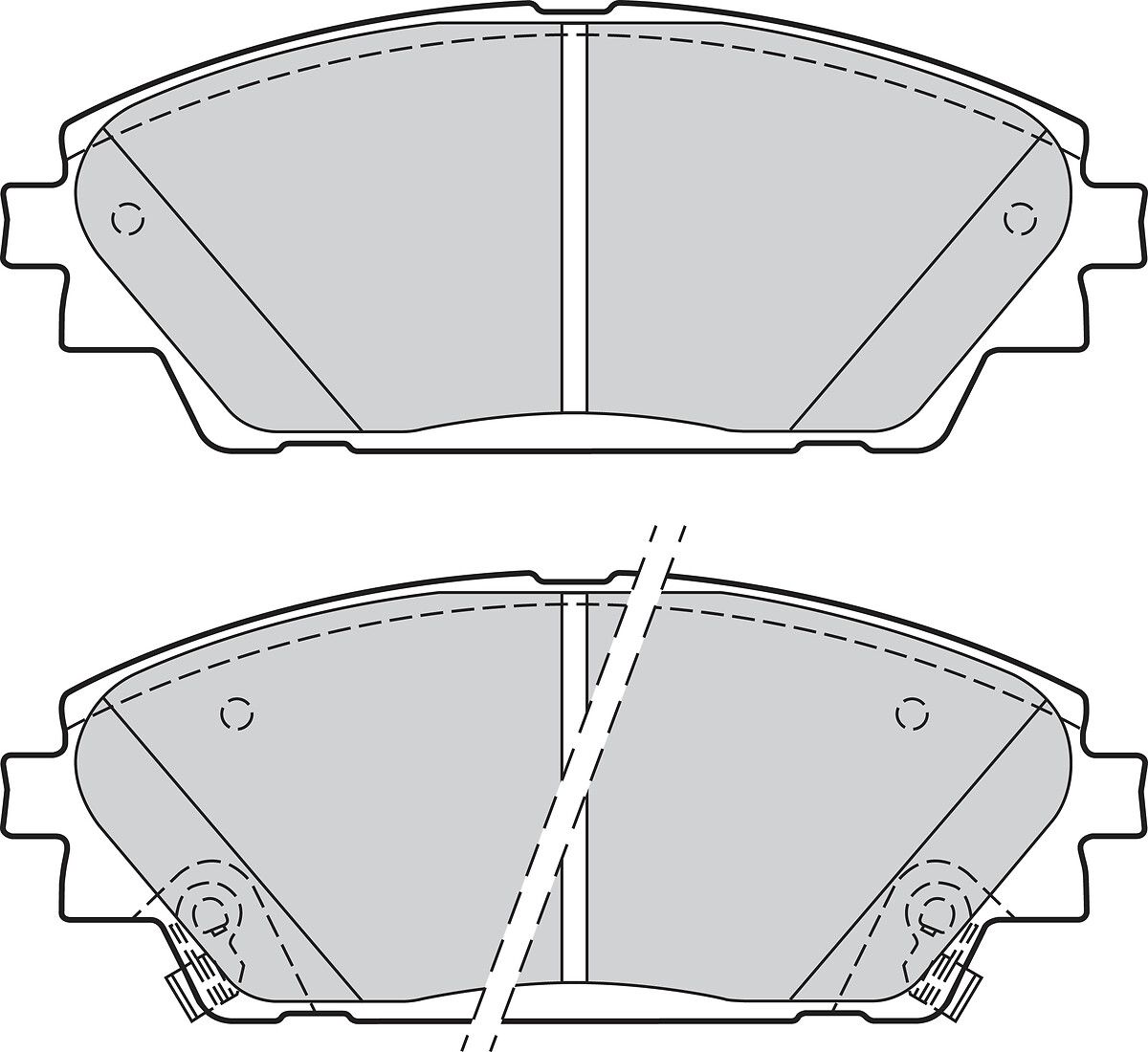 Brake Pad Set, disc brake-1