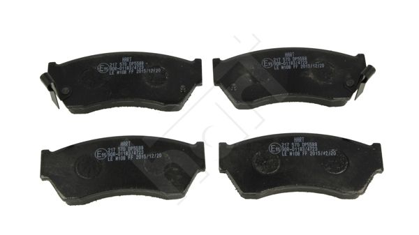 HART 217 570 Stabdžių trinkelių rinkinys, diskinis stabdys