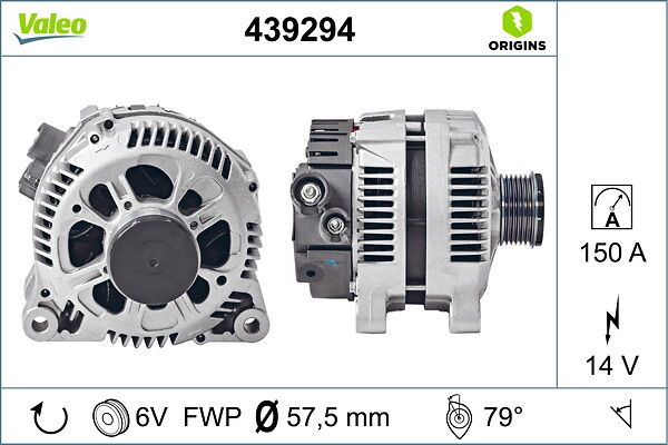 VALEO 439294 Alternator
