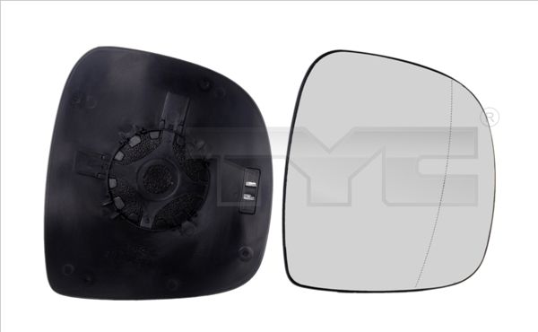 TYC 321-0097-1 Mirror glass, exterior mirror