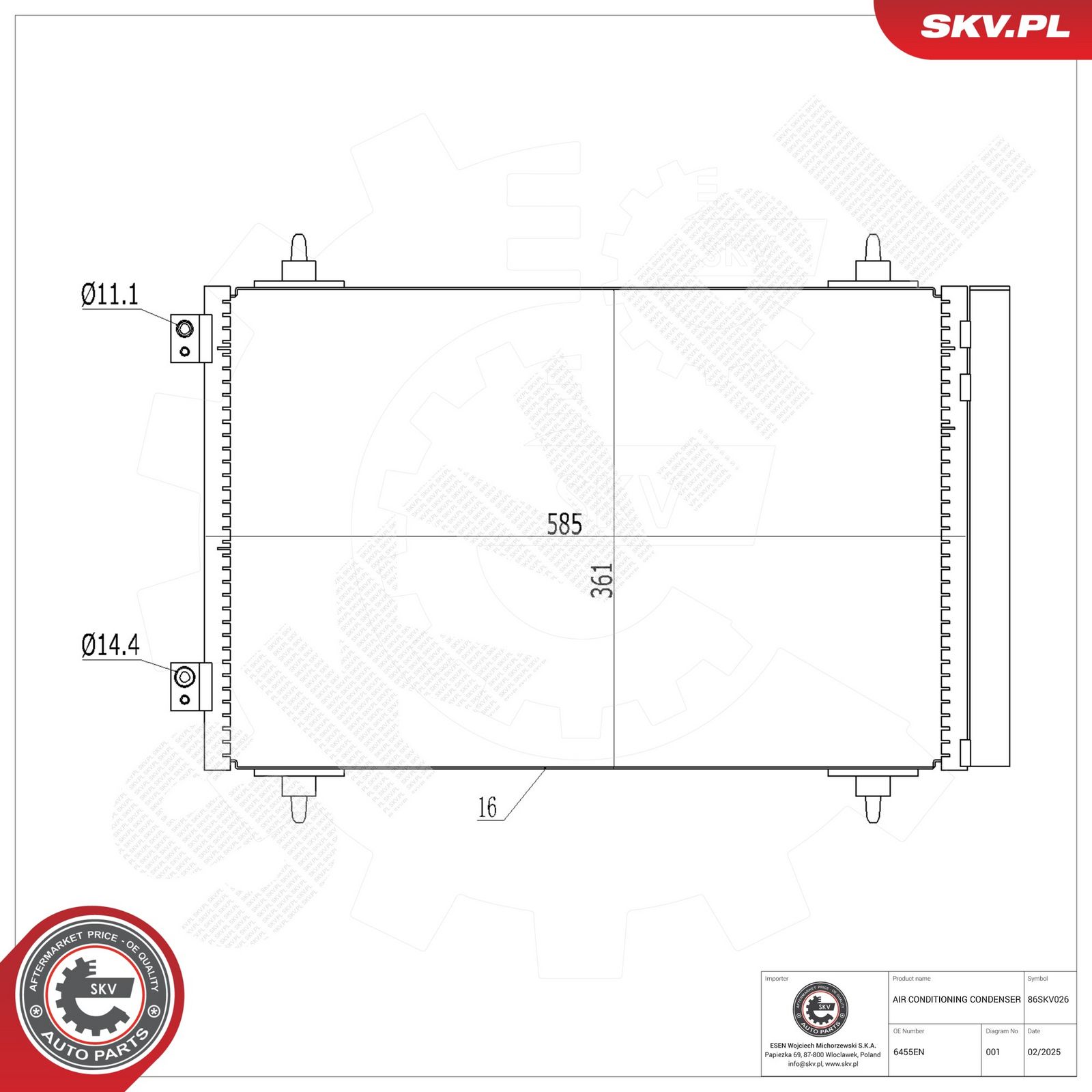 Condenser, air conditioning-6