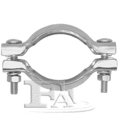 HART 404 013 Clamping piece set, exhaust system