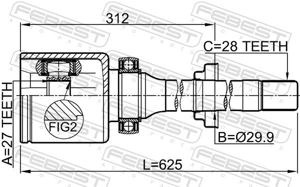 Joint Kit, drive shaft-1
