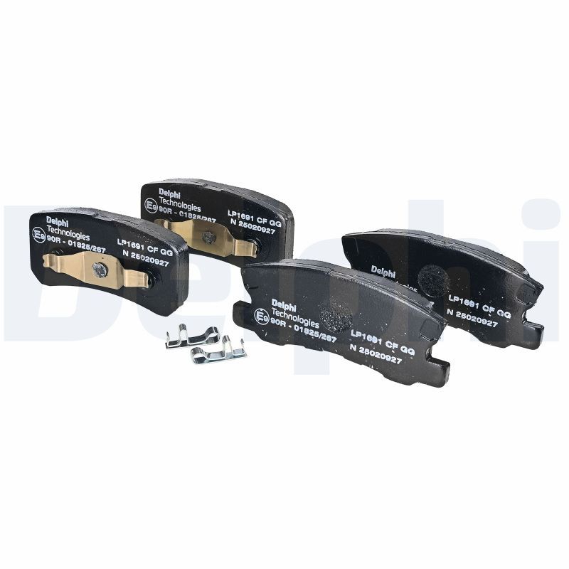 DELPHI LP1691 Brake pad set, disc brake