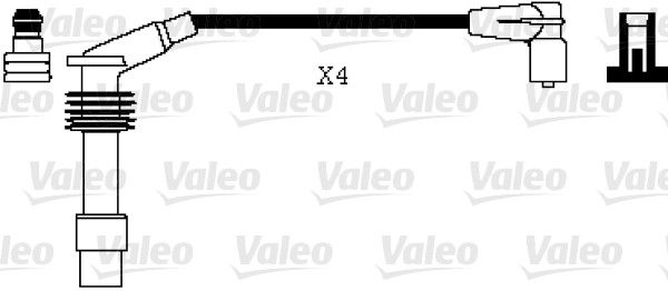 VALEO 346074 Ignition cable kit