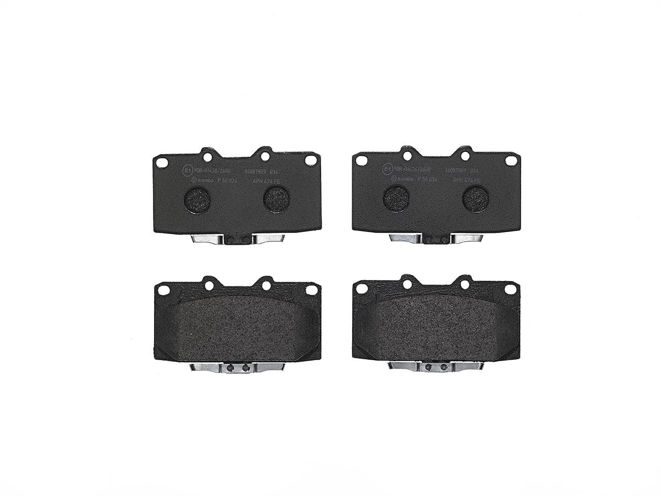 BREMBO P 56 034 Brake pad set, disc brake