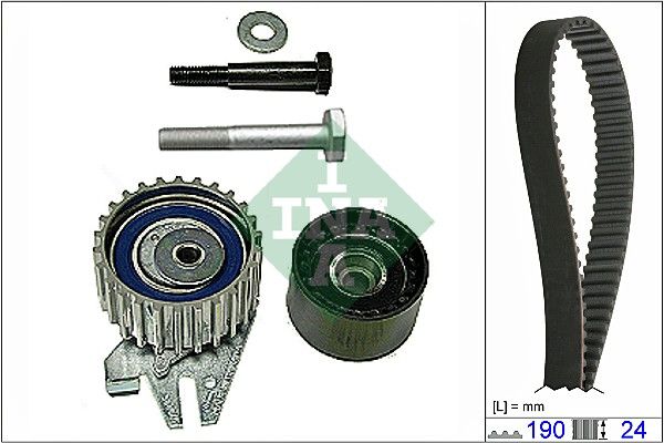 SCHAEFFLER INA 530 0622 10 Timing belt kit
